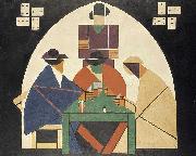 The Cardplayers. Theo van Doesburg